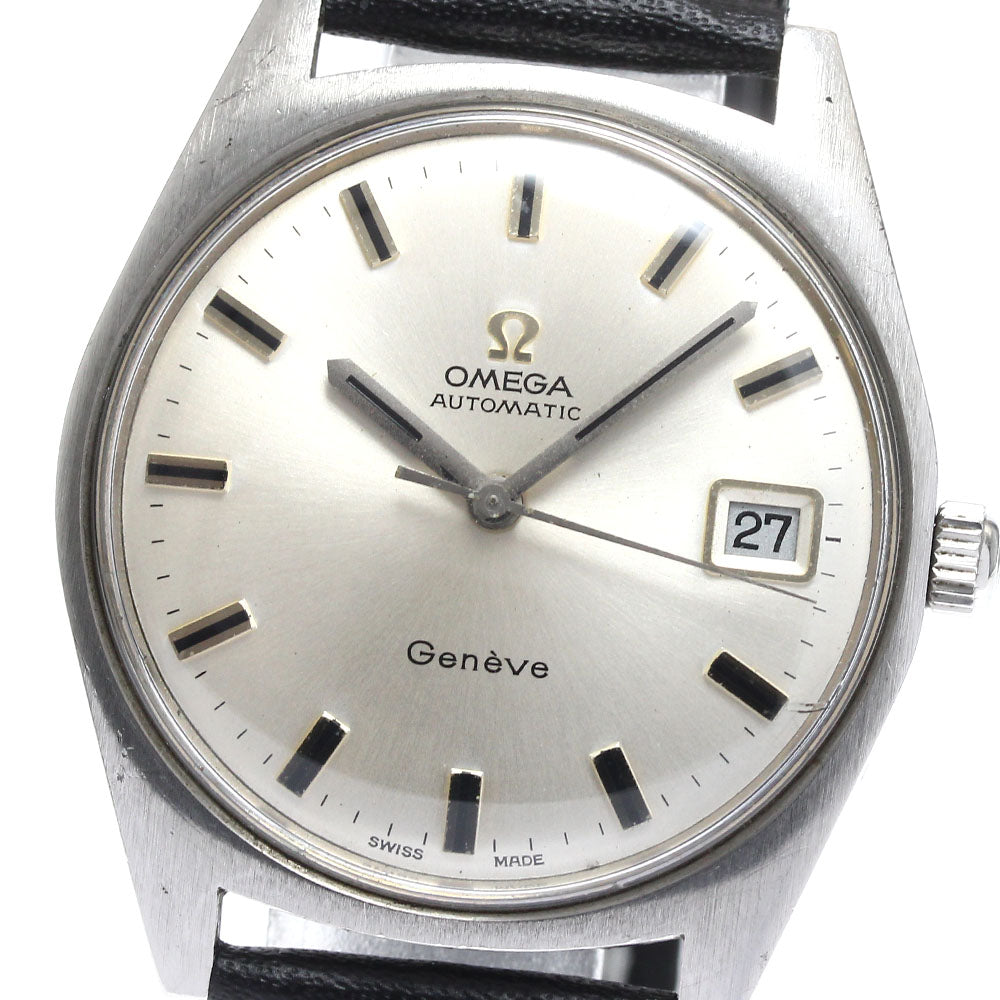 OMEGA Geneve 166.041 Date Cal.565 Silver Dial Automatic Men's Watch_888971