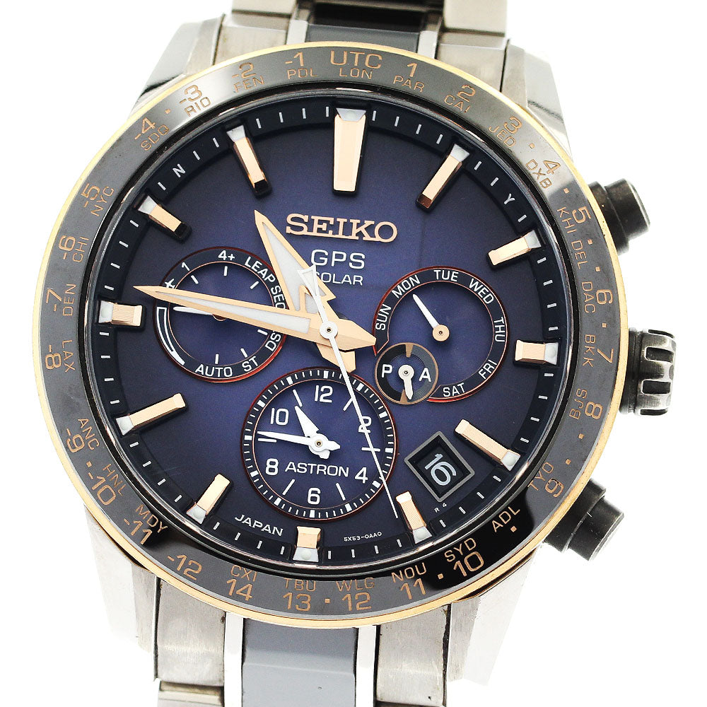 SEIKO Astron Shohei Otani2018 SBXC007/5X53-0AA0 Solar Powered Men's Watch_888979