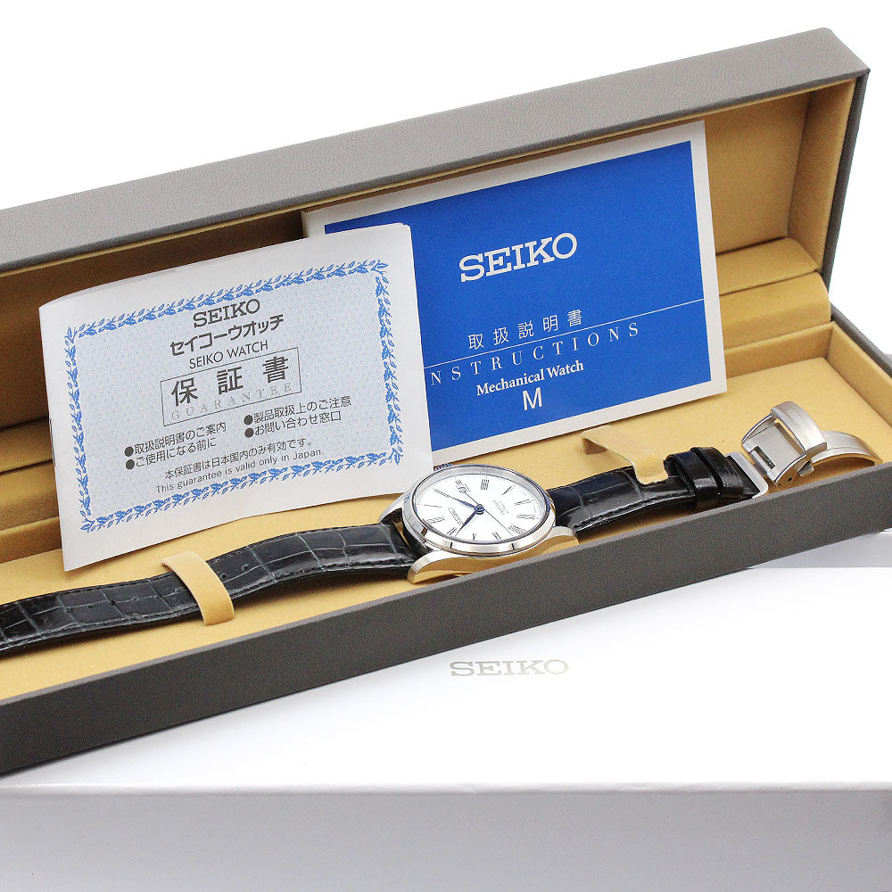 SEIKO Pureza SARX049/6R15-03V0 Date enamel dial white Dial Automatic Men's Watch_888997