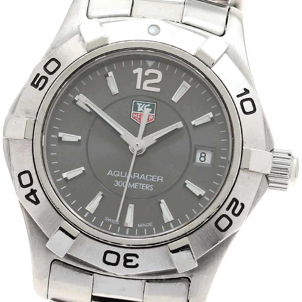 TAG HEUER Aqua racer WAF141E.BA0823 Date gray Dial Quartz Ladies Watch_889004