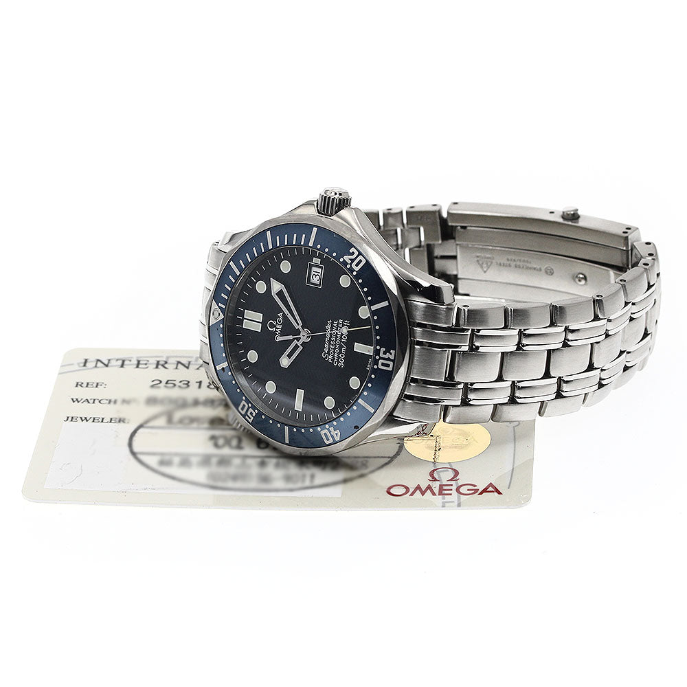 OMEGA Seamaster300 2531.80 Date Navy Dial Automatic Men's Watch_889012