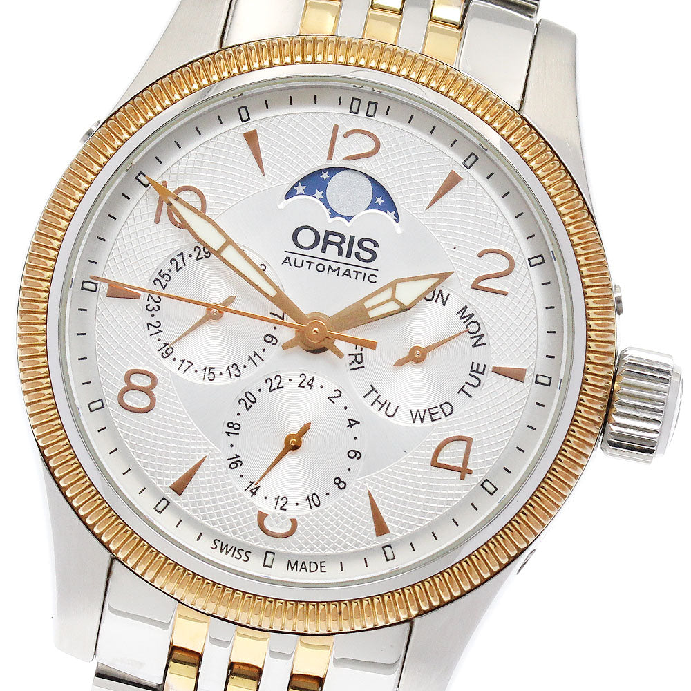 ORIS Big Crown Complication Moon Phase Day Date Automatic Men's Watch_889019