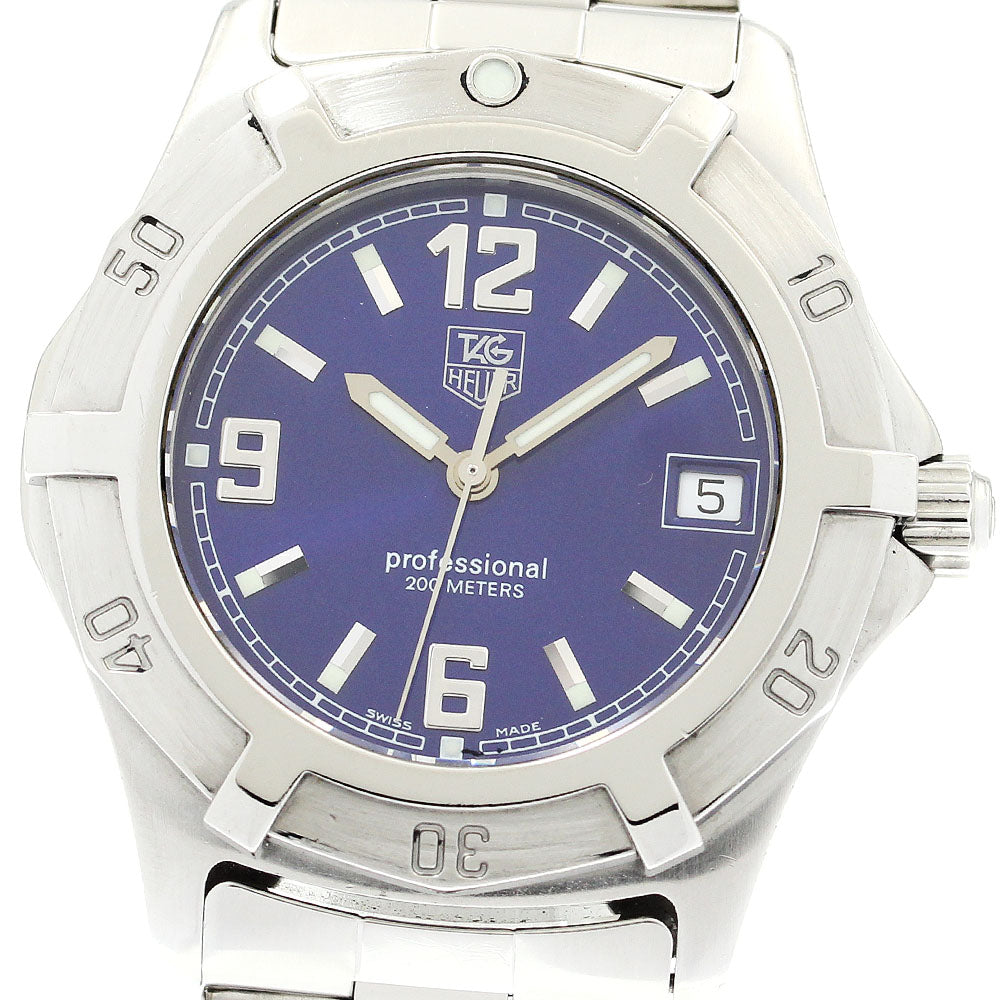 TAG HEUER Exclusive WN1112 Date blue Dial Quartz Men's Watch_889028