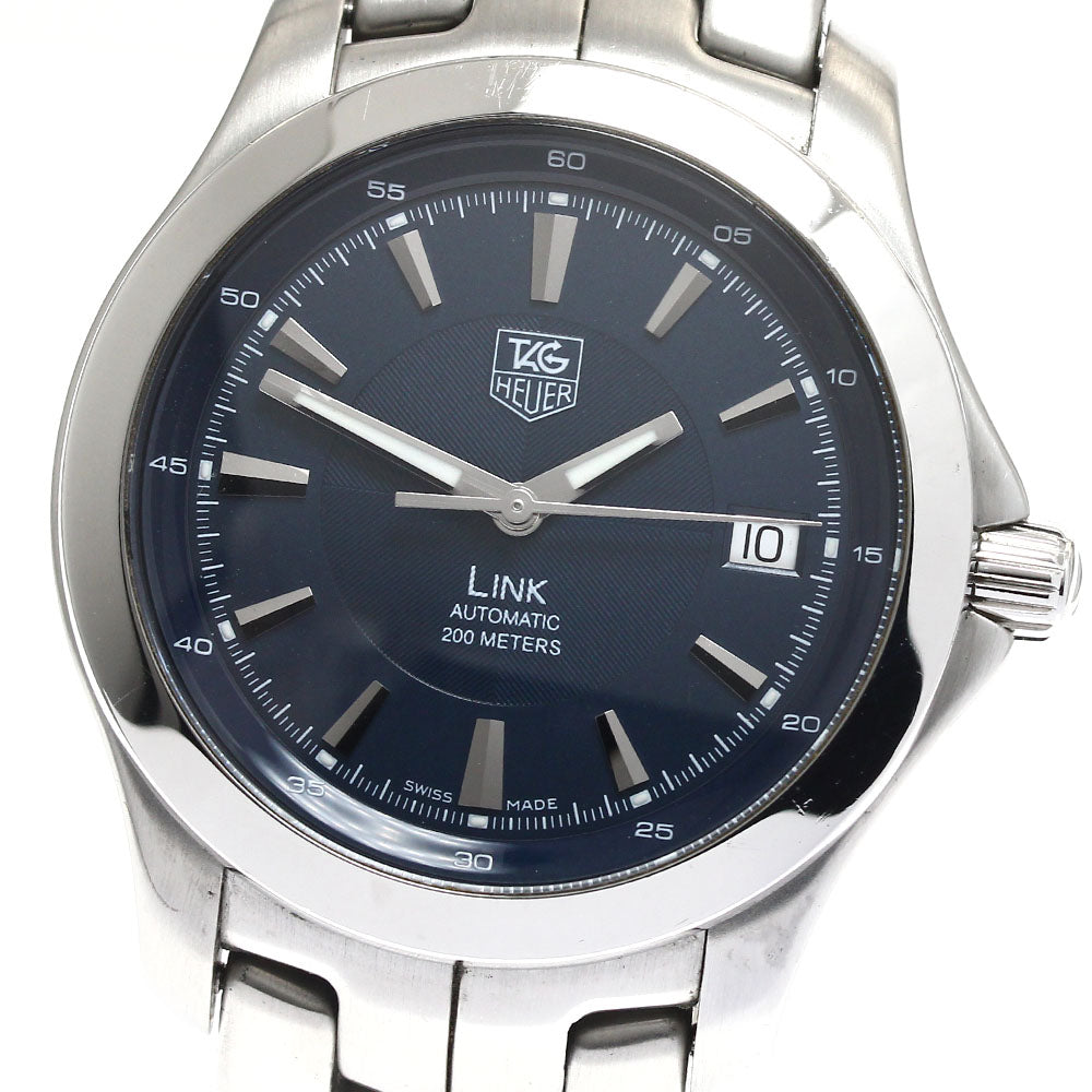TAG HEUER Link WJF2112.BA0570 Date Navy Dial Automatic Men's Watch_889036