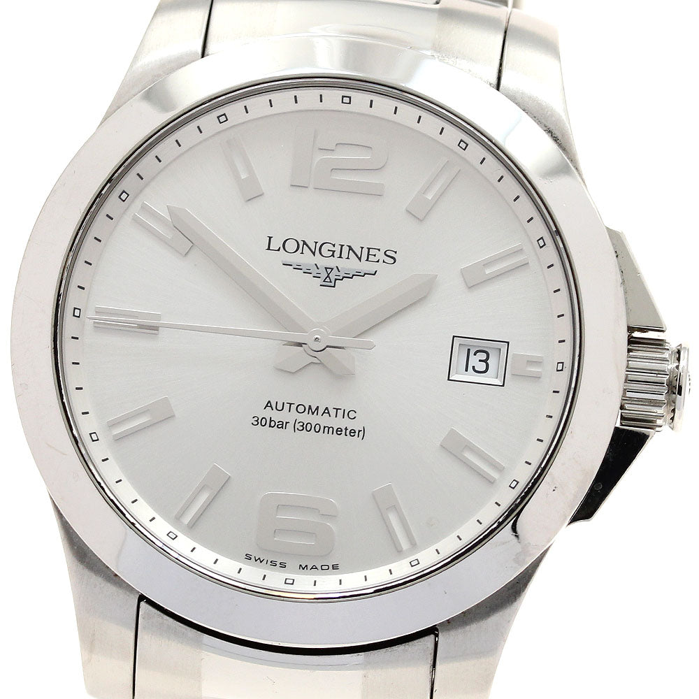 LONGINES Conquest L3.676.4 Date white Dial Automatic Men's Watch_889040