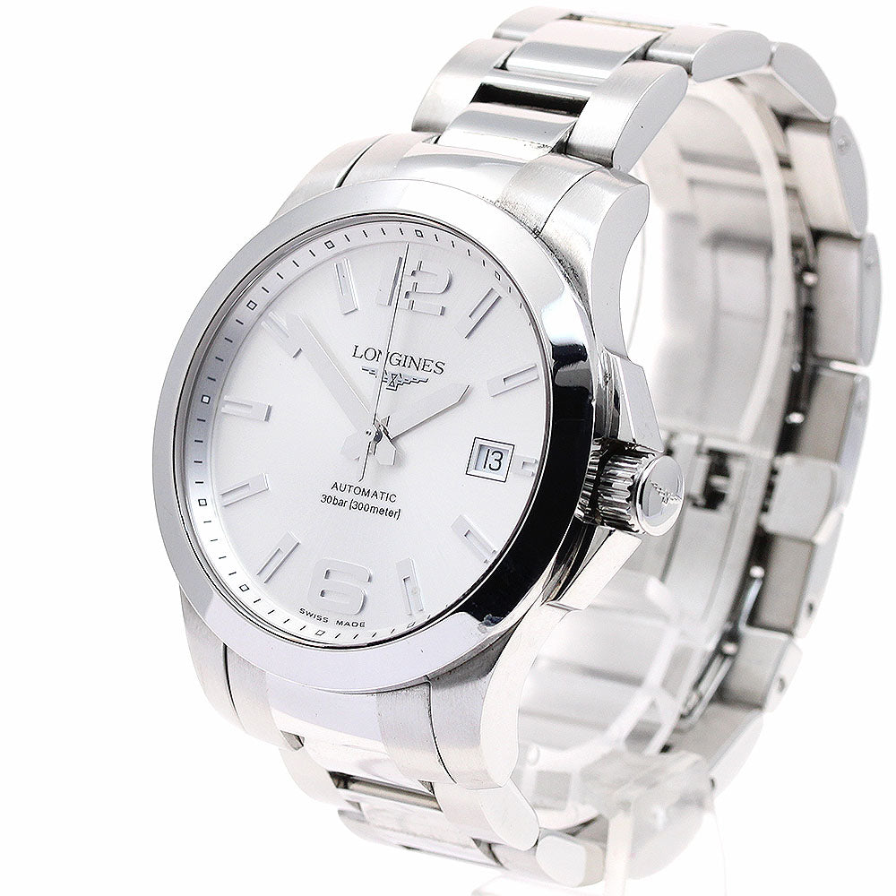 LONGINES Conquest L3.676.4 Date white Dial Automatic Men's Watch_889040