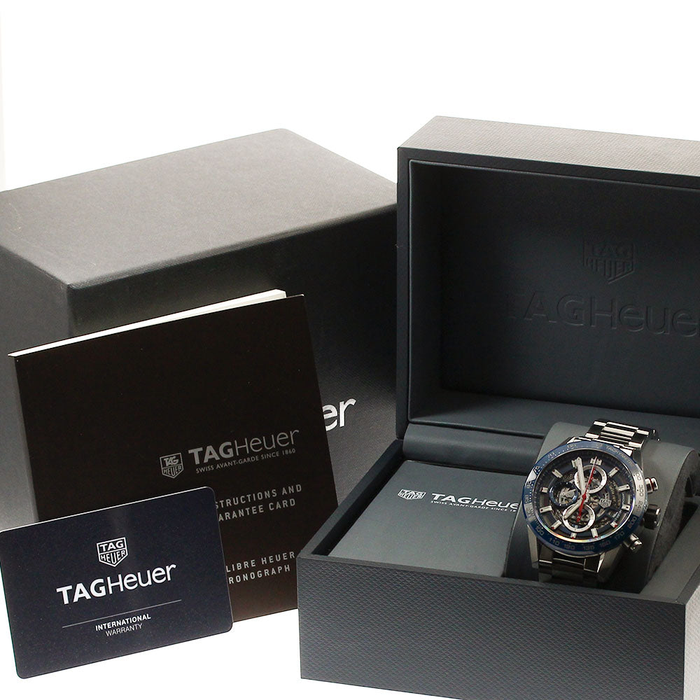 TAG HEUER Carrera Caliber Heuer 01 CAR201T-0 Date Chronograph skeleton Dial Automatic Men's Watch_889049