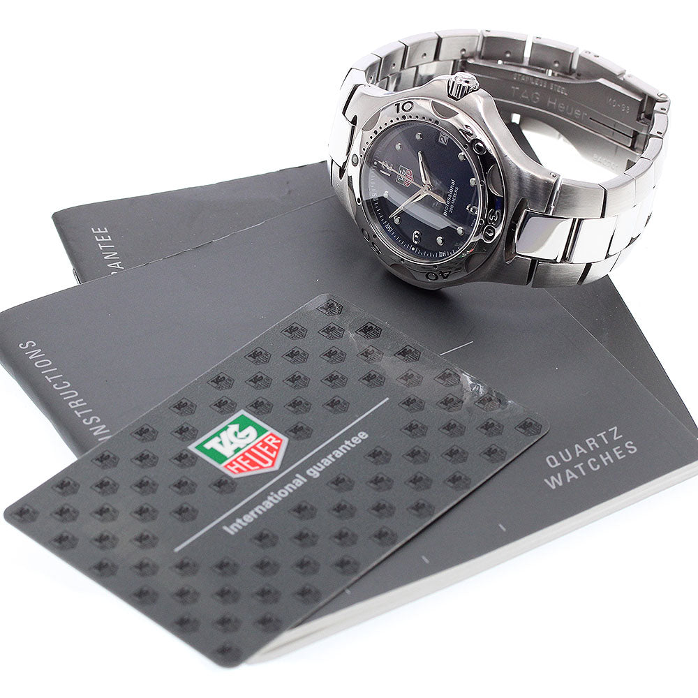 TAG HEUER Kylium WL1113-0 Date Navy Dial Quartz Men's Watch_889050