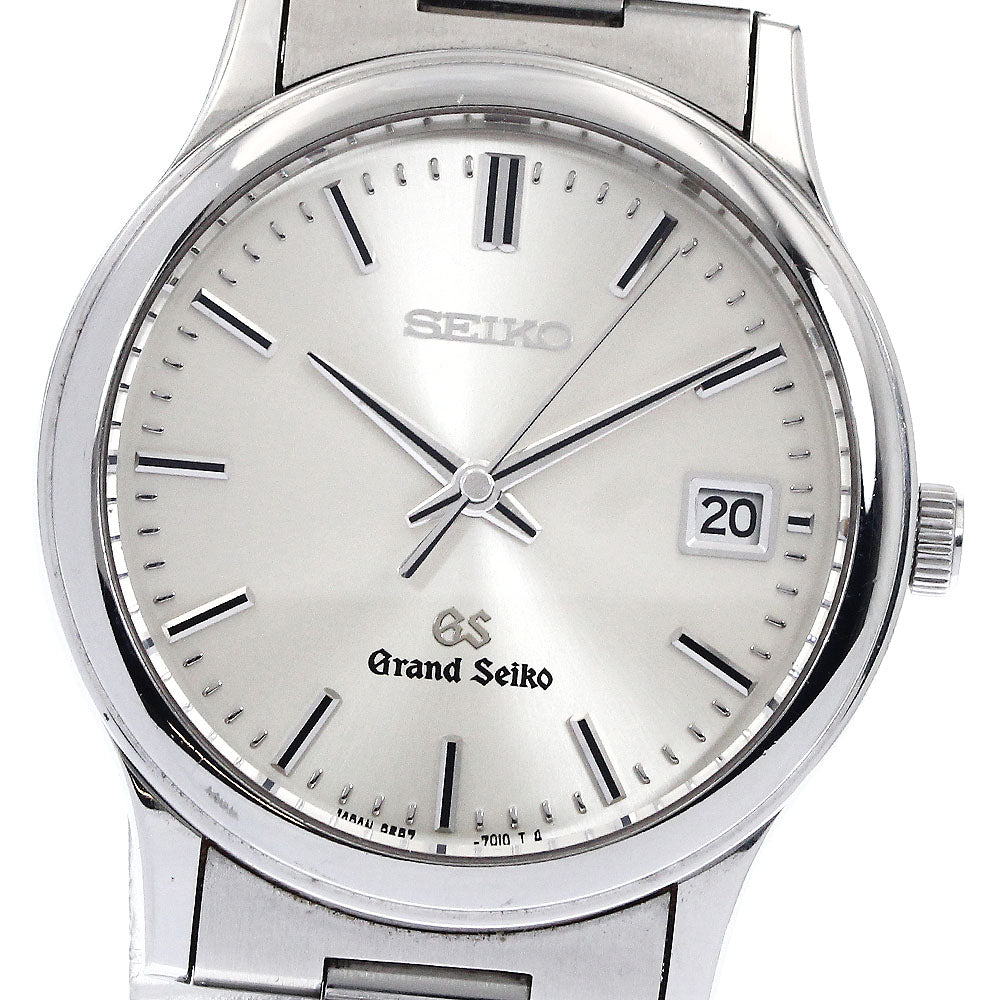 SEIKO Grand Seiko 9587-7010/SBGS007 Date Silver Dial Quartz Men's Watch_889051