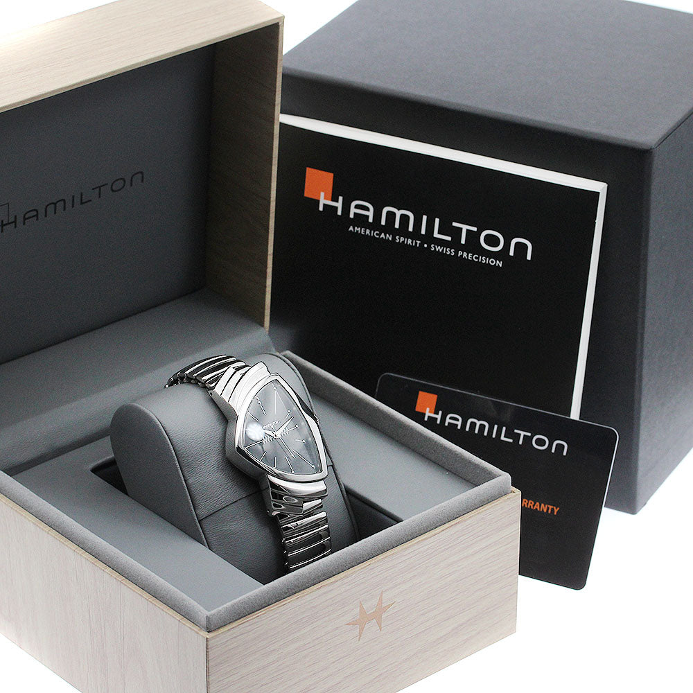 HAMILTON Ventura H244112 black Dial Quartz Men's Watch_889061