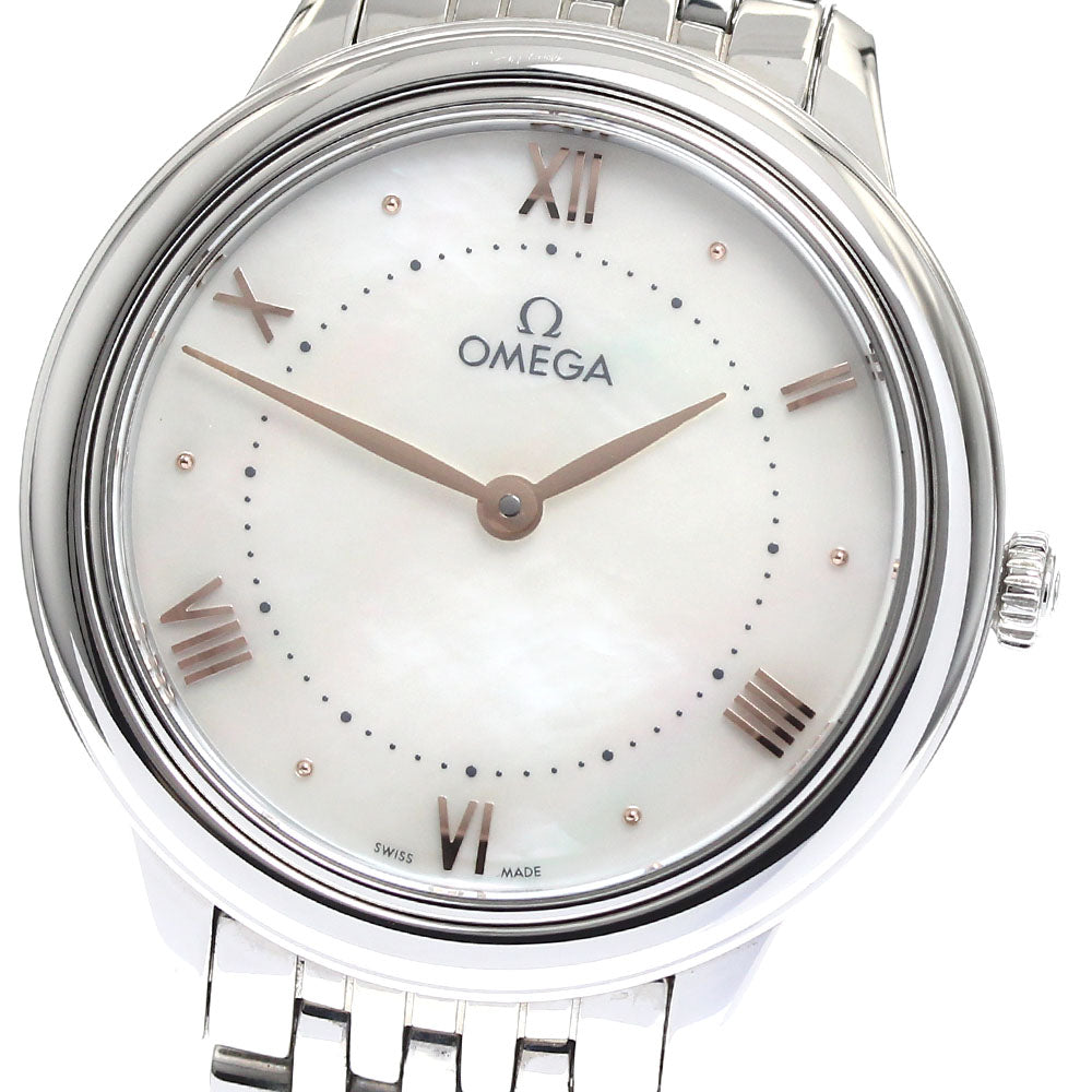 OMEGA De Ville Prestige 434.10.30.60.05.001 White shell Dial Quartz Ladies Watch_889068