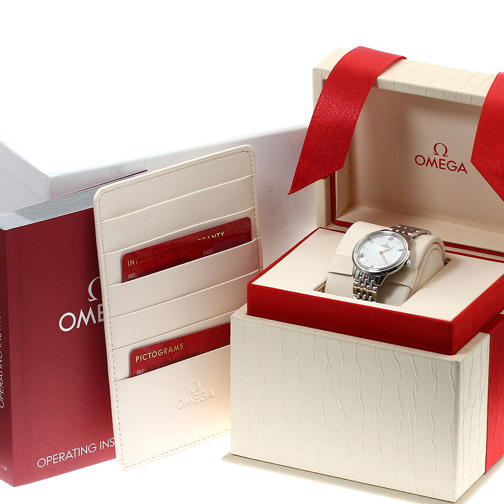 OMEGA De Ville Prestige 434.10.30.60.05.001 White shell Dial Quartz Ladies Watch_889068