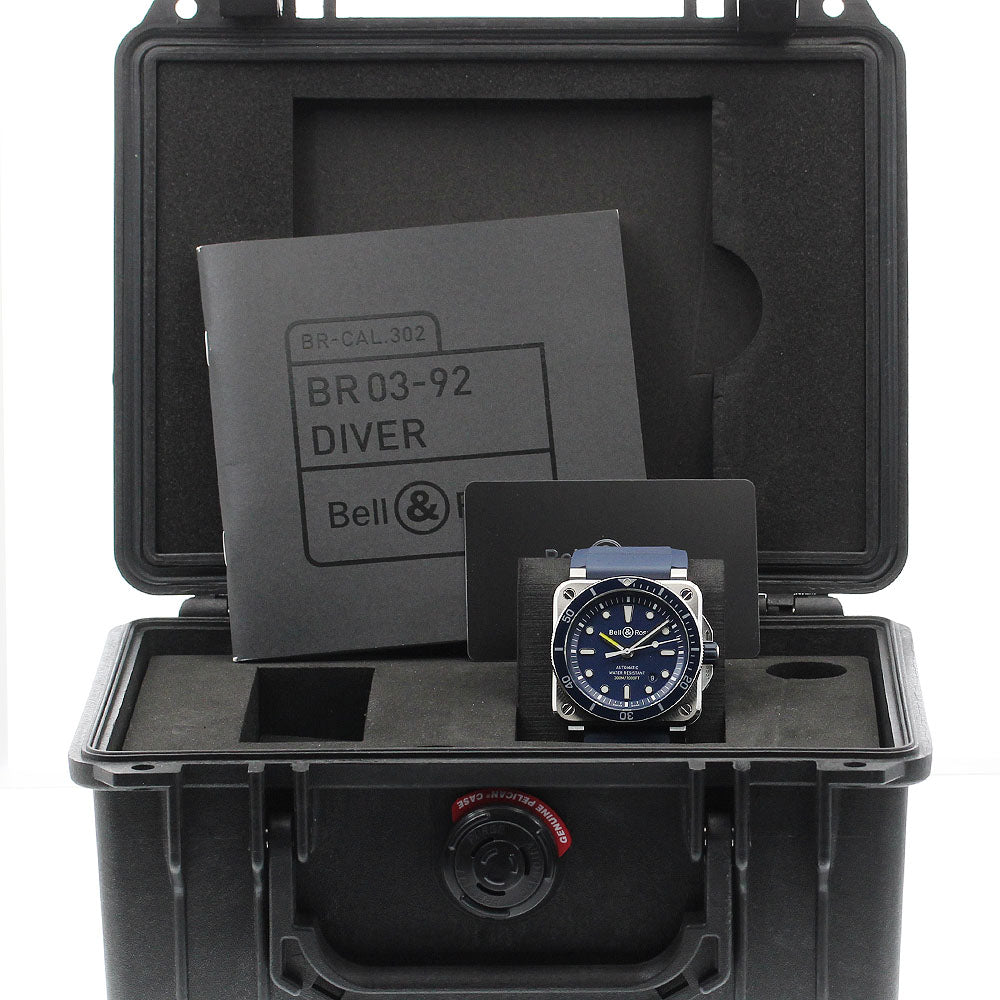Bell＆Ross BR03-92 Diver Blue BR0392-D-BU-ST/SRB Automatic Men's Watch_889087