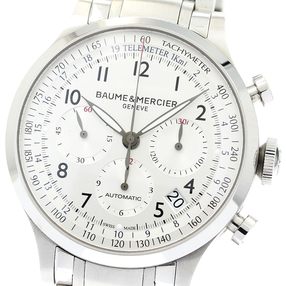 Baume & Mercier Cape Land 65716 Chronograph Silver Dial Automatic Men's_889091