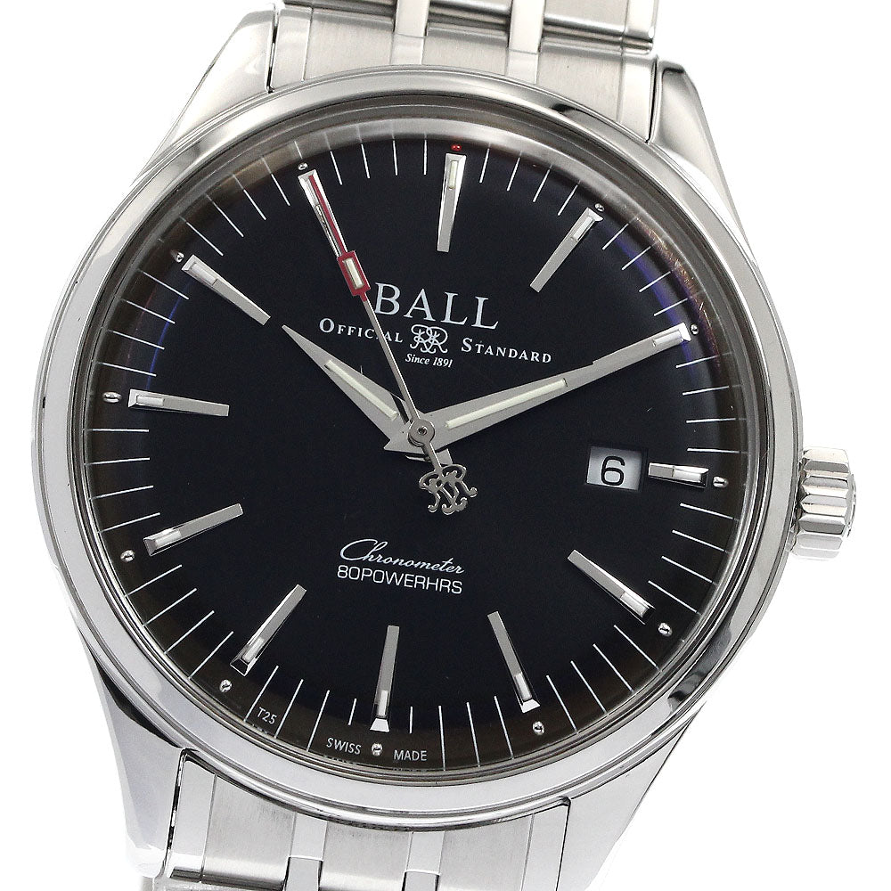 BALLWATCH Manufacture 80 NM3280D-S1CJ-BK Date black Dial Automatic Men's_889098