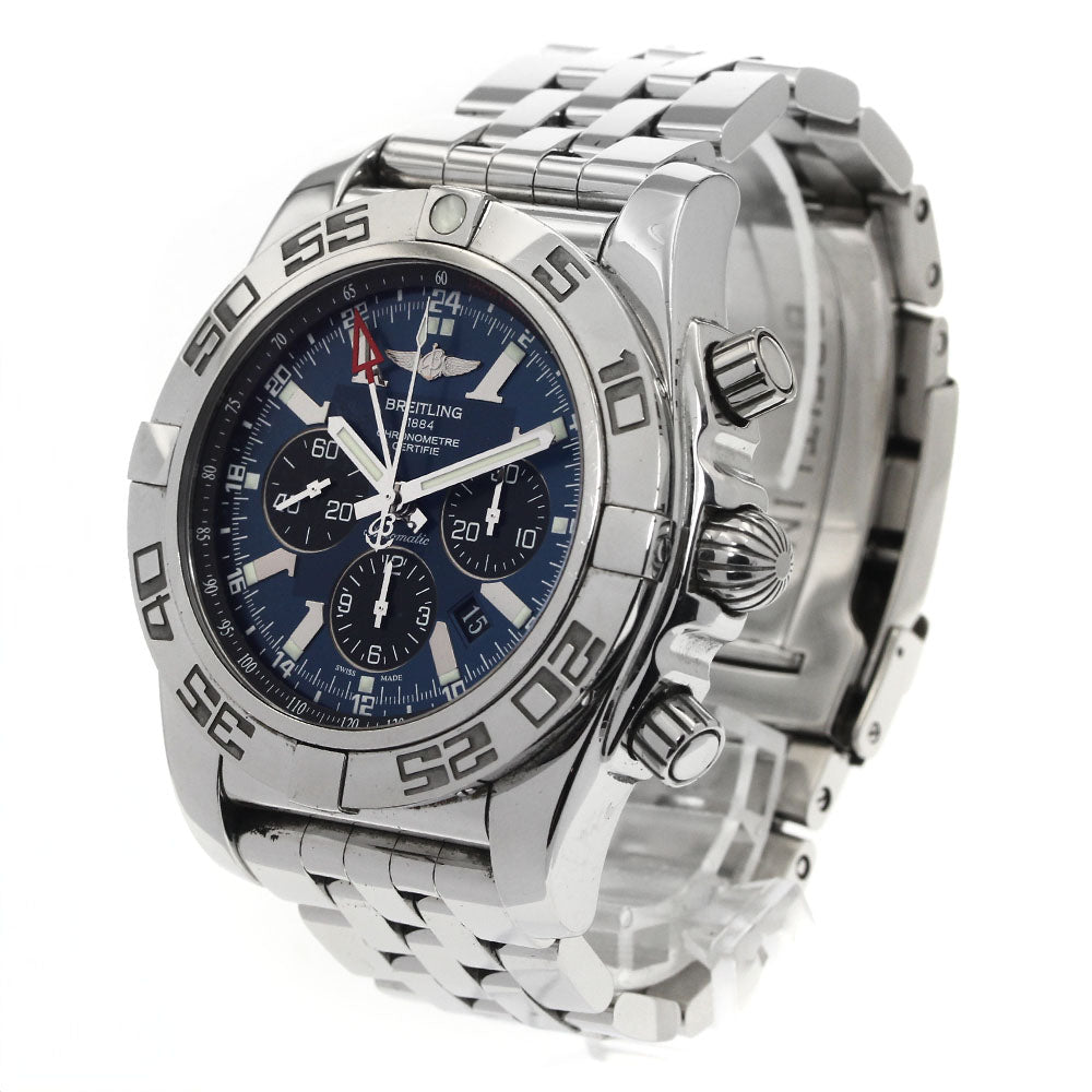 BREITLING Chronomat AB0410 GMT blue Dial Automatic Men's Watch_889100