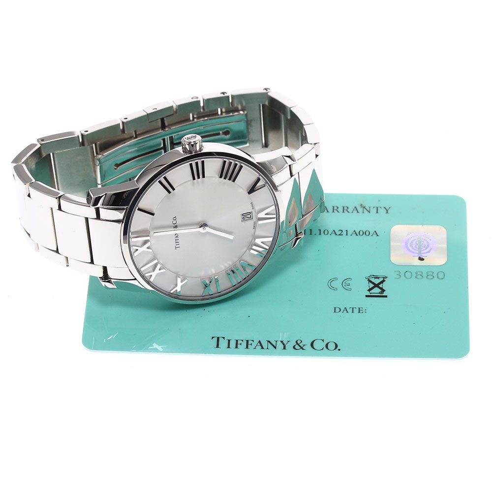 TIFFANY&Co. Atlas Dome Z1800.11.10A21A00A Date Silver Dial Quartz Men's_889103