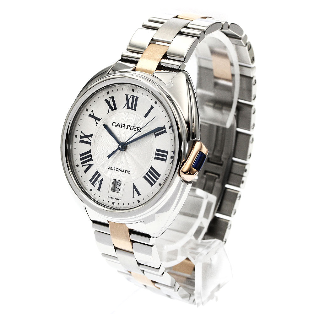 CARTIER クレ ドゥ カルティエ 40mm W2CL0002 K18PG2 tone Automatic Men's_889112