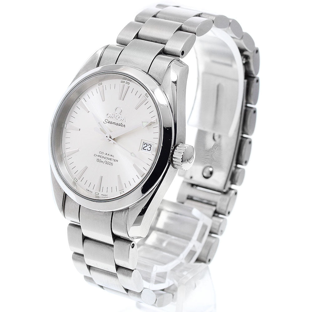 OMEGA Seamaster Aqua Terra 2504.30 Date Silver Dial Automatic Boy's Watch_889140