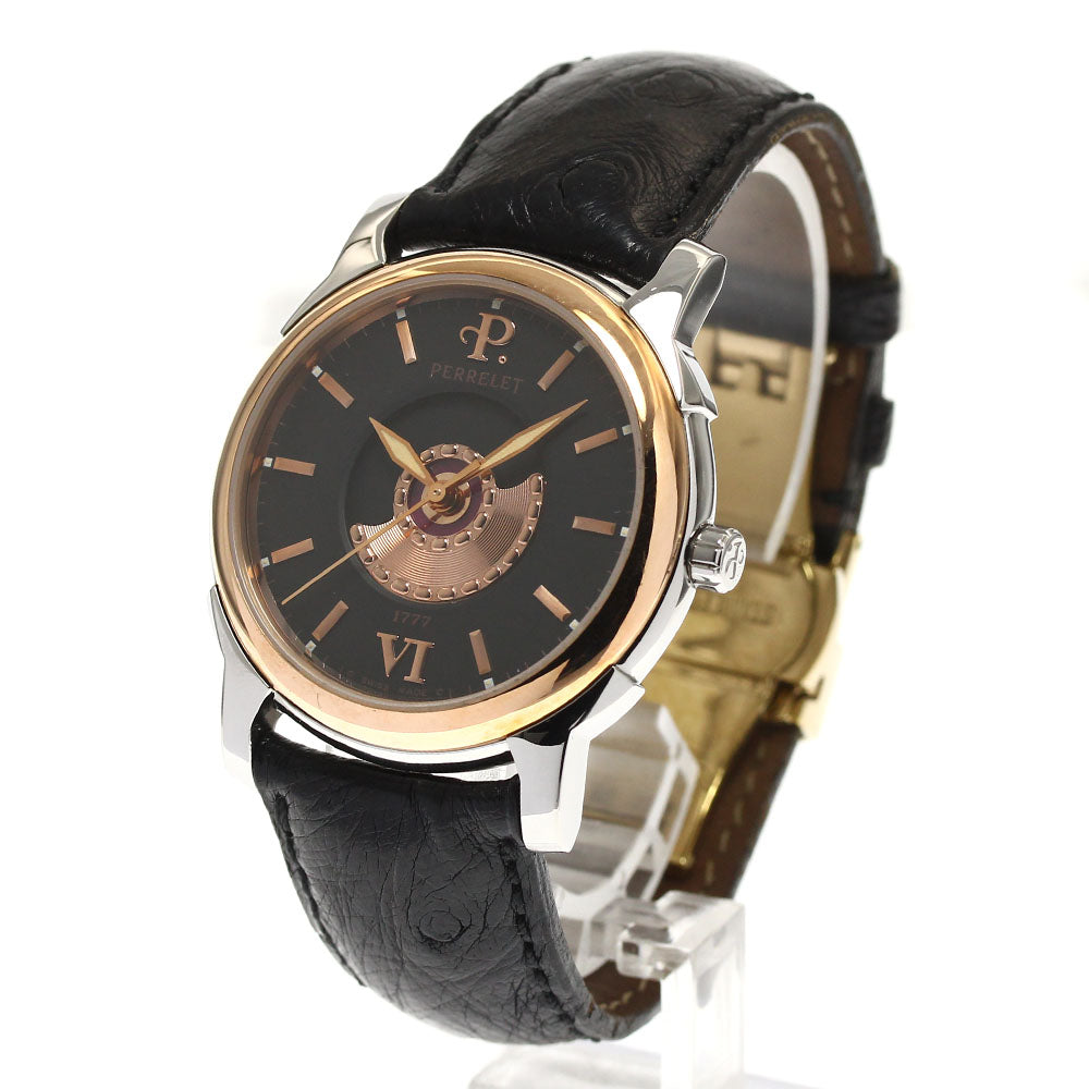 PERRELET Double rotor black Dial Automatic Men's Watch_889149