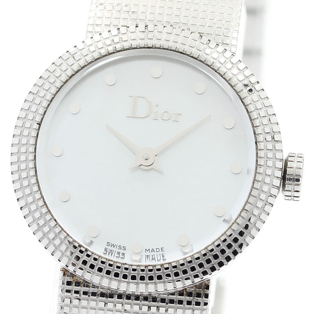 Christian Dior La Baby Di CD041110 White shell Dial Quartz Ladies Watch_889167