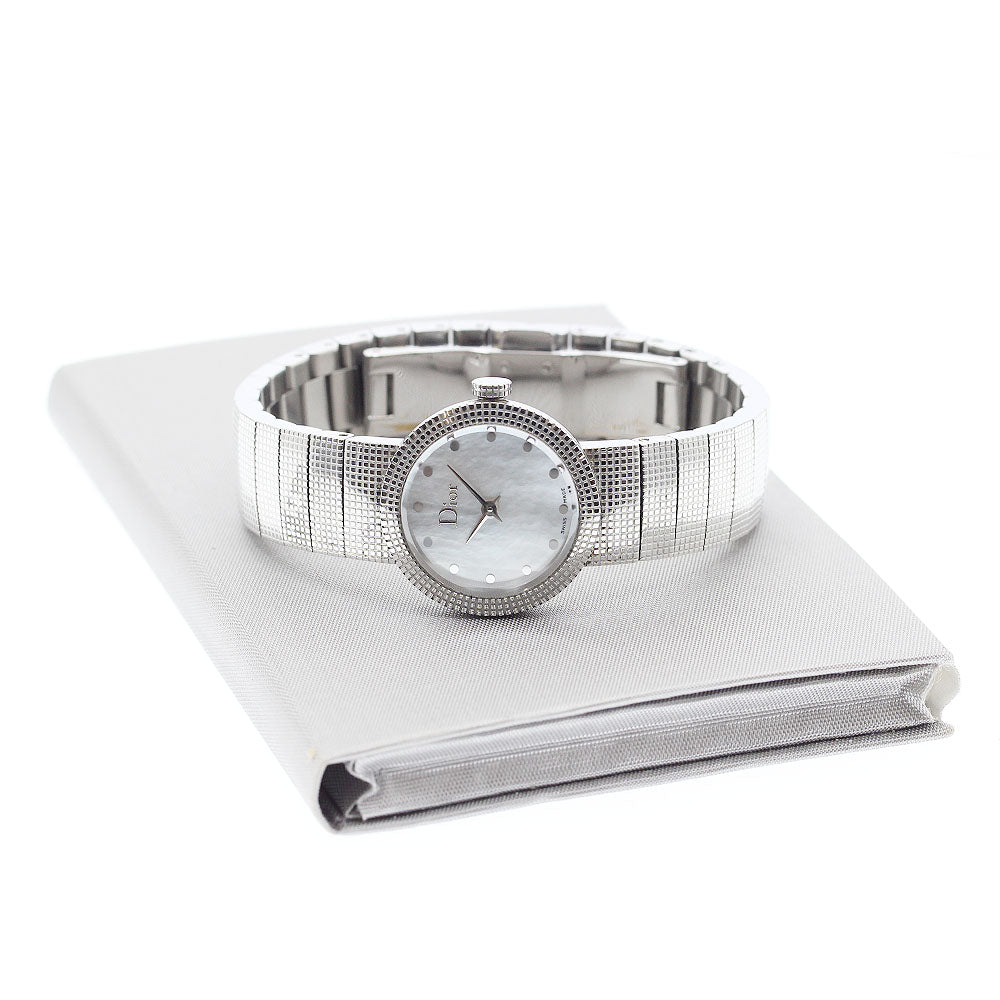 Christian Dior La Baby Di CD041110 White shell Dial Quartz Ladies Watch_889167