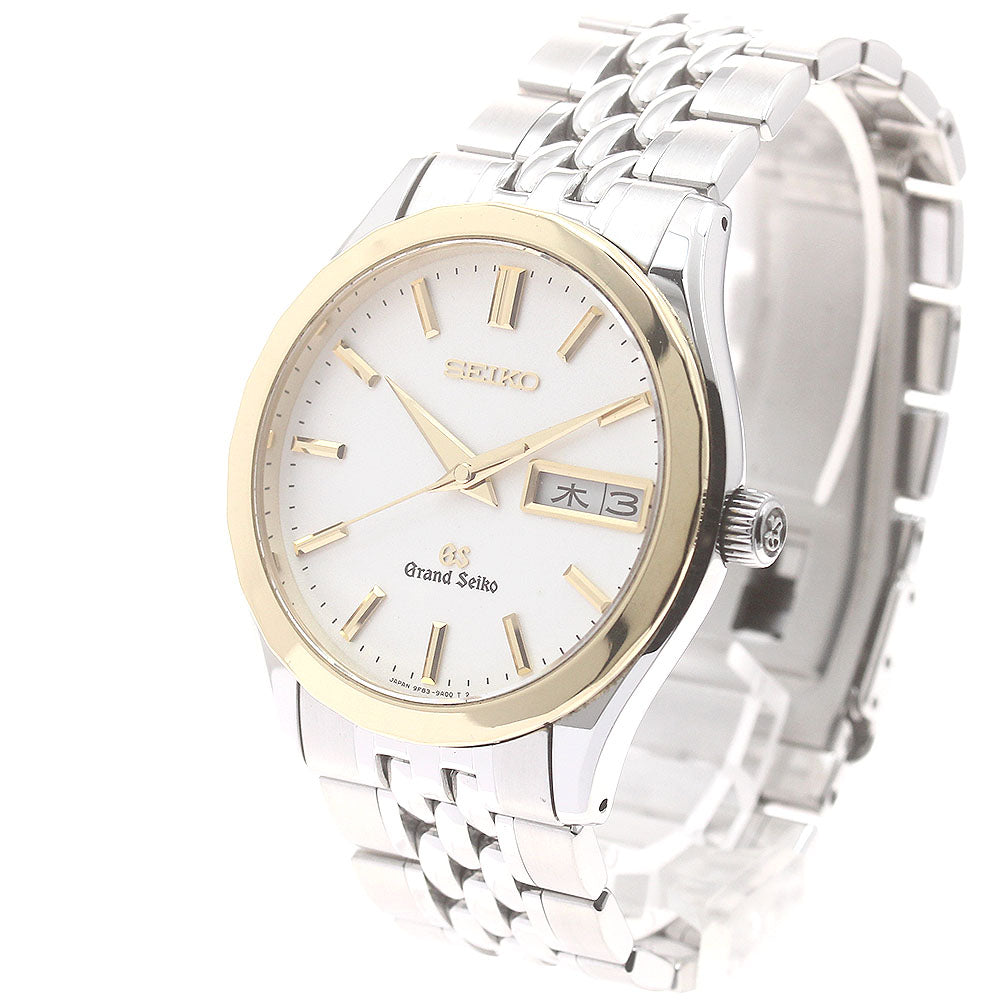 SEIKO Grand Seiko SBGT002/9F83-9A10 YG Bezel Day Date Quartz Men's Watch_889186