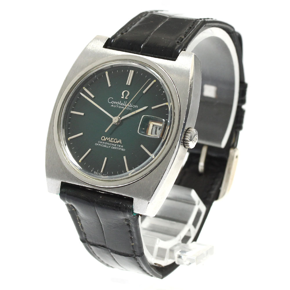 OMEGA Constellation 166.056-168.042 Cal.1001 Date green Dial Automatic Men's Watch_889189