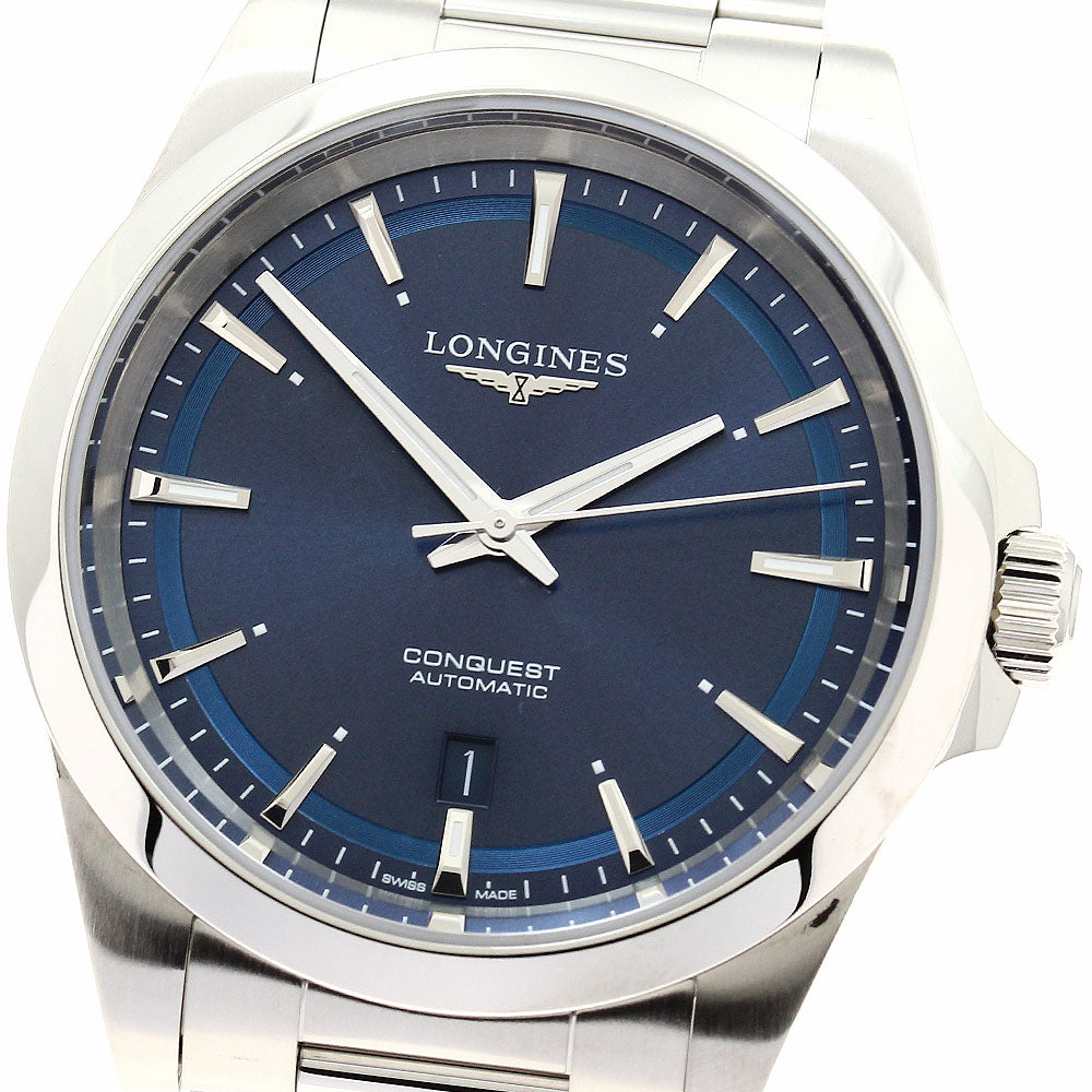 LONGINES Conquest 41mm L3.830.4 Date Navy Dial Automatic Men's Watch_889209