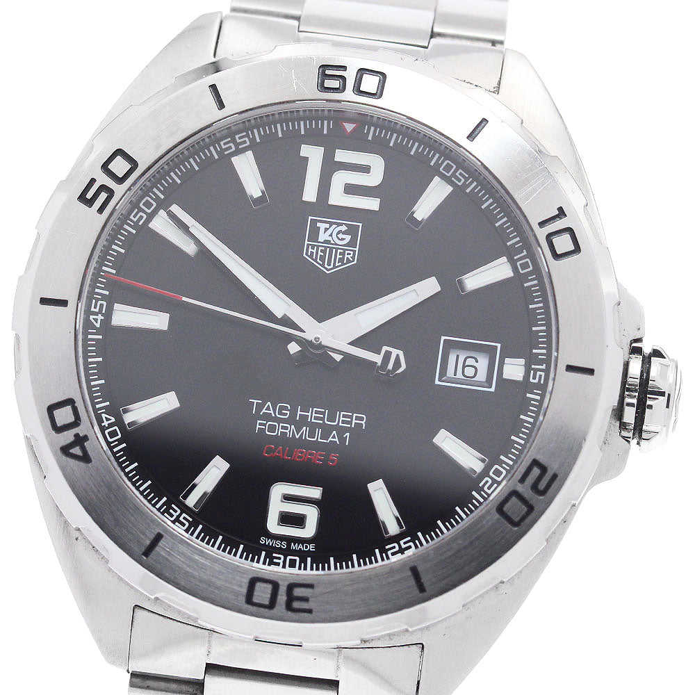 TAG HEUER Formula 1 calibre 5 WAZ2113 Black Dial Automatic Men's Watch_889212