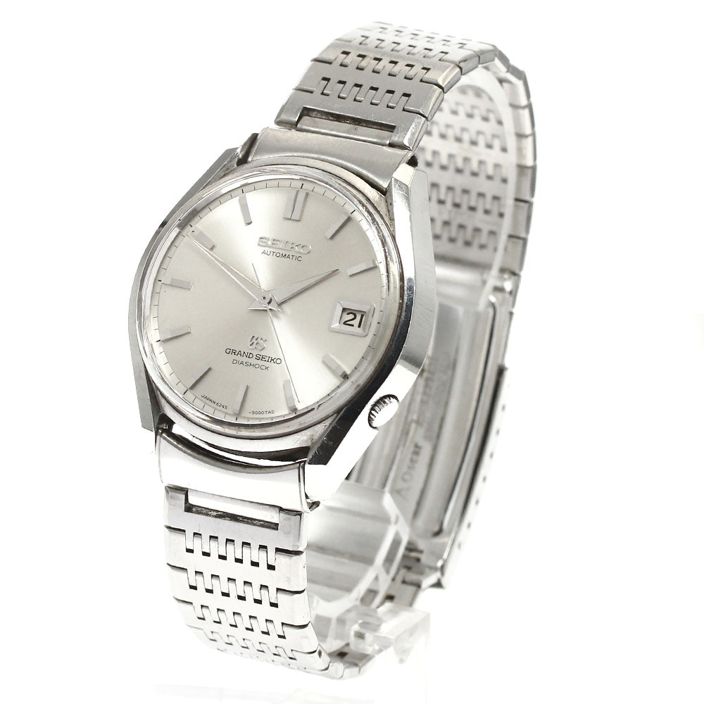 SEIKO Grand Seiko 6245-9000 Date Silver Dial Automatic Men's Watch_889218