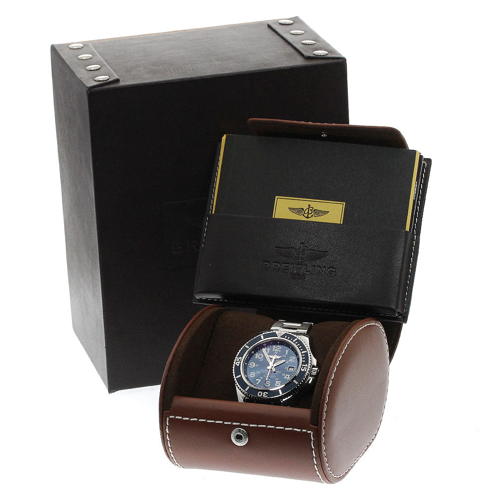 BREITLING Super Ocean II 42 A17365 Date black Dial Automatic Men's Watch_889220