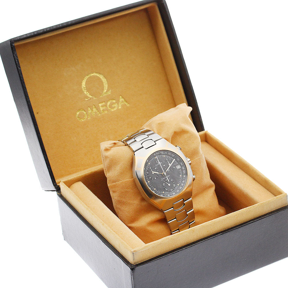 OMEGA Seamaster Polaris Date gray Dial Quartz Men's Watch_889224