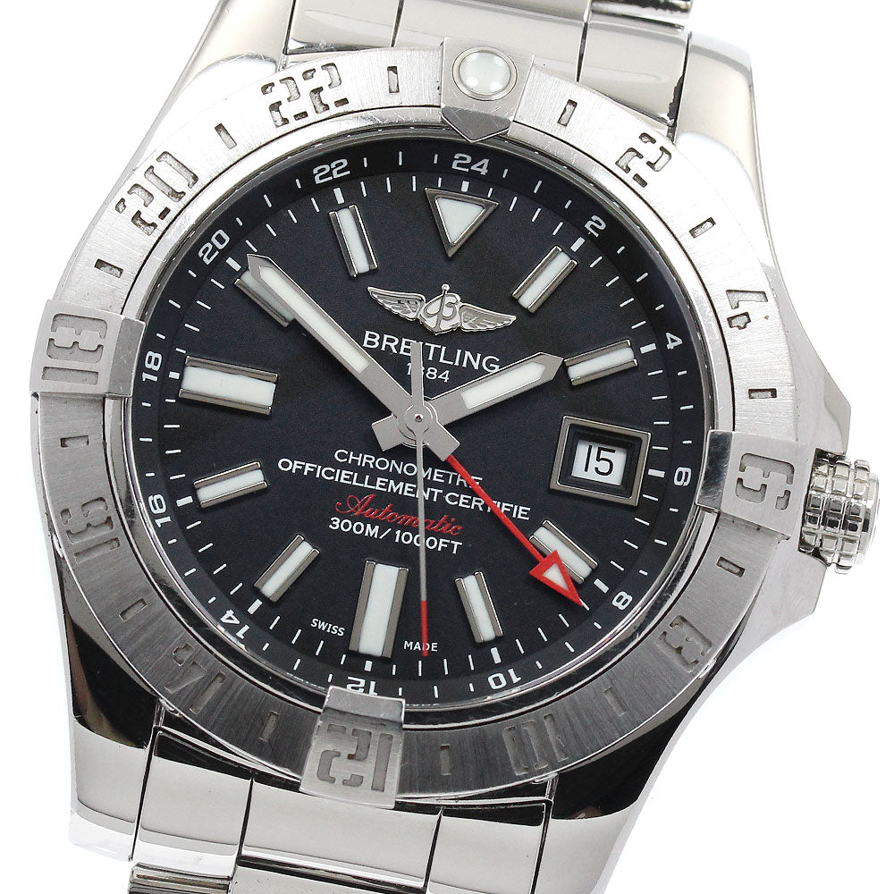 BREITLING Avenger II GMT A32390 Date black Dial Automatic Men's Watch_889231