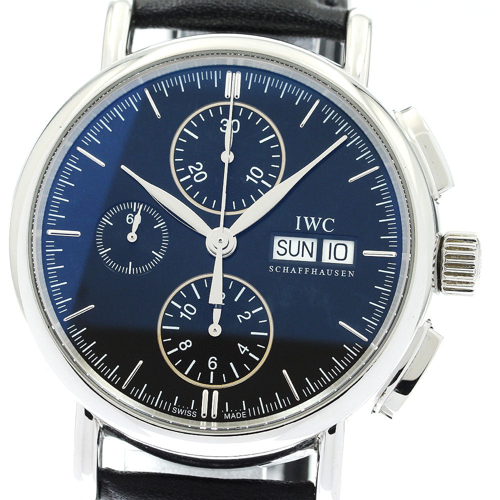 IWC SCHAFFHAUSEN Portofino IW378303 Chronograph Automatic Men's Watch_889238