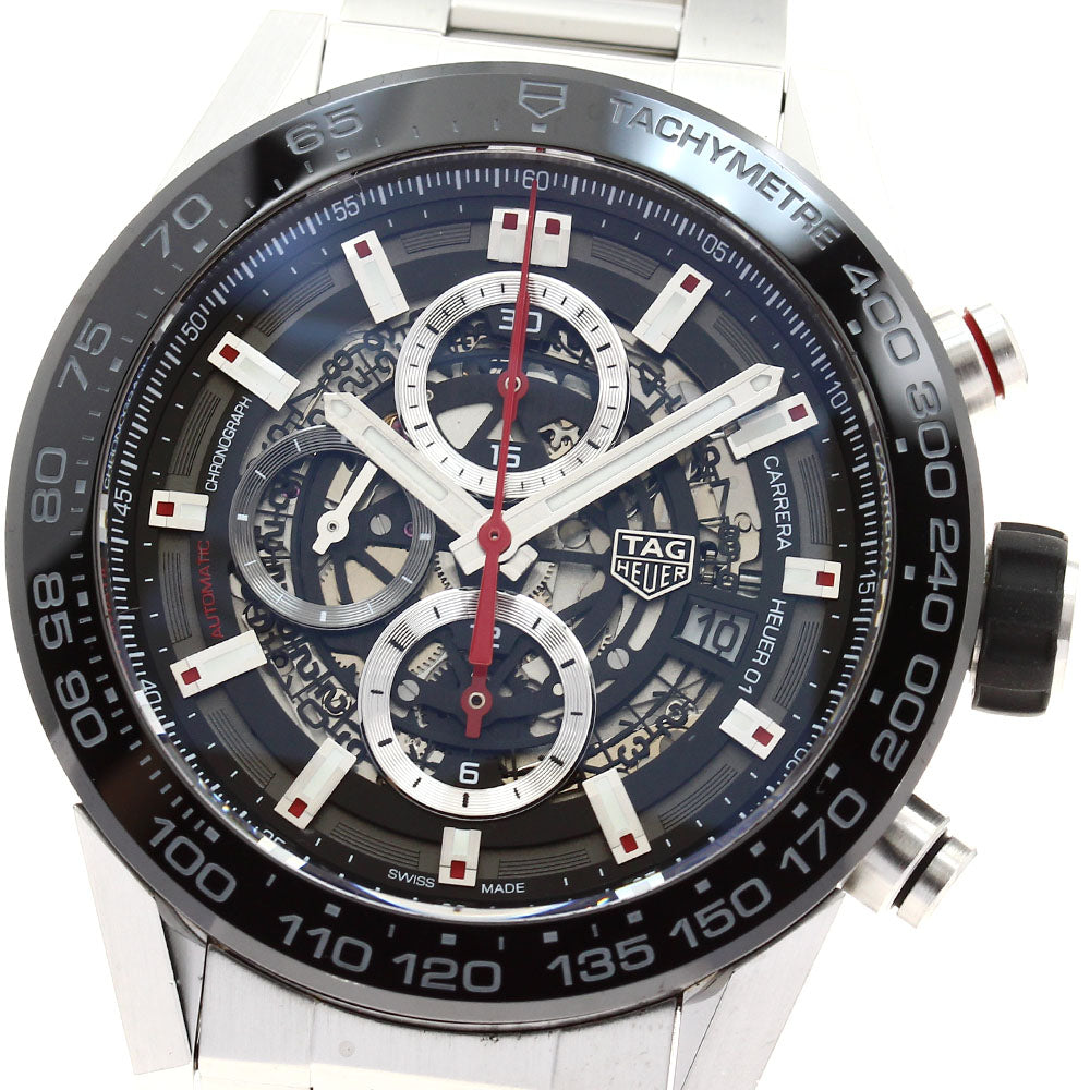 TAG HEUER Carrera CAR2A1W.BA0703 Chronograph skeleton Automatic Men's_889240