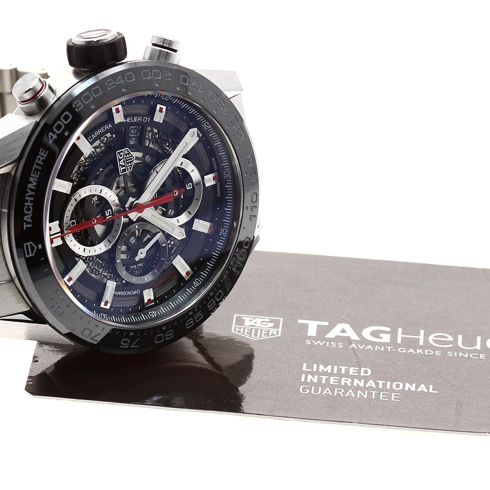 TAG HEUER Carrera CAR2A1W.BA0703 Chronograph skeleton Automatic Men's_889240