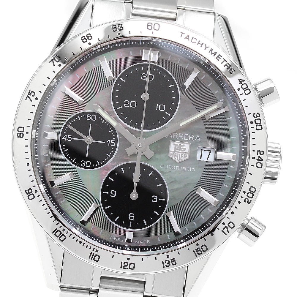 TAG HEUER Carrera Caliber 16 CV201P Chronograph Date Black shell Dial Automatic Men's Watch_889259