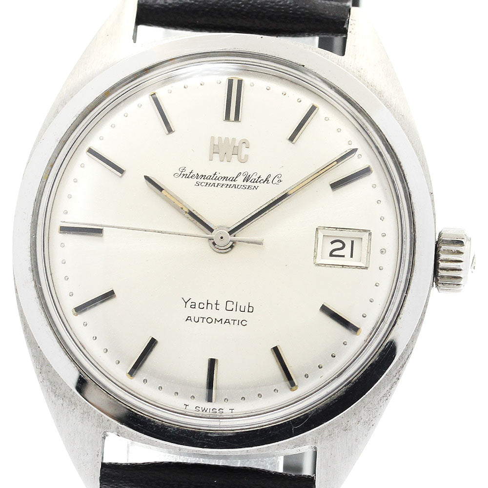 IWC SCHAFFHAUSEN Yacht club Date Cal.8541 Silver Dial Automatic Men's_889265