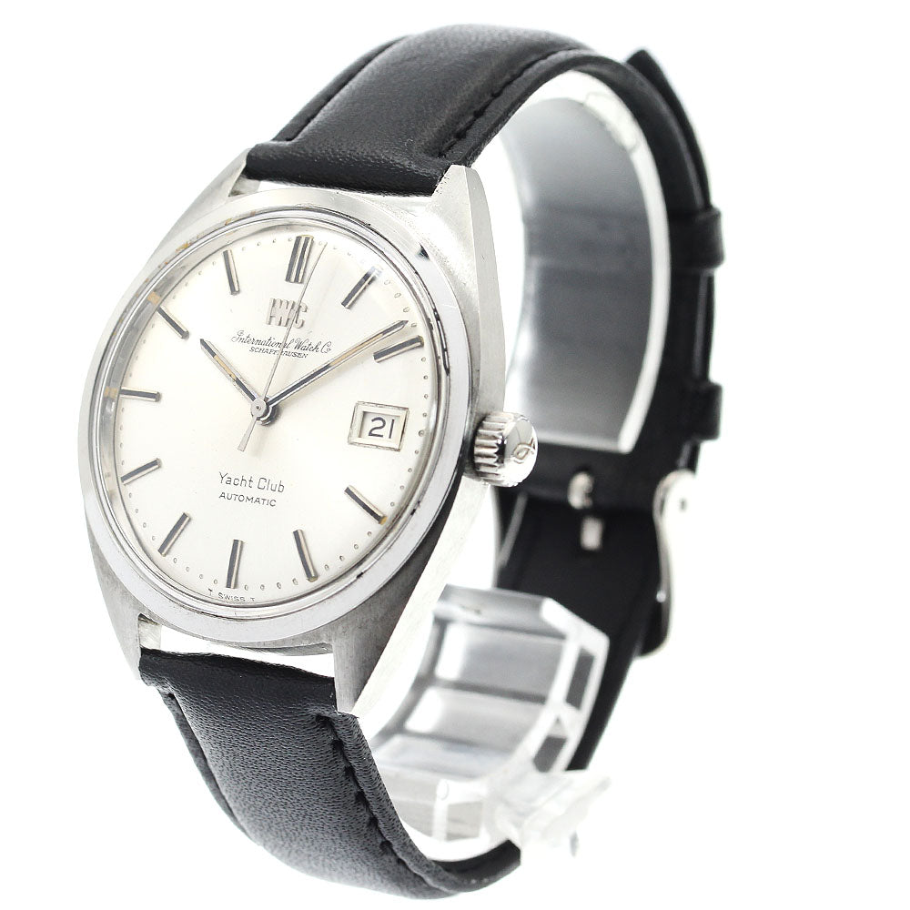 IWC SCHAFFHAUSEN Yacht club Date Cal.8541 Silver Dial Automatic Men's_889265