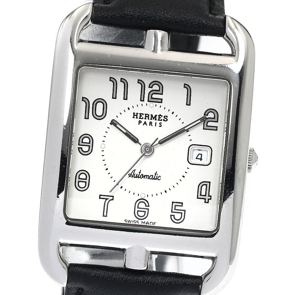 HERMES Cape Cod CC1.710 Double Tour Silver Dial Automatic Men's Watch_889281