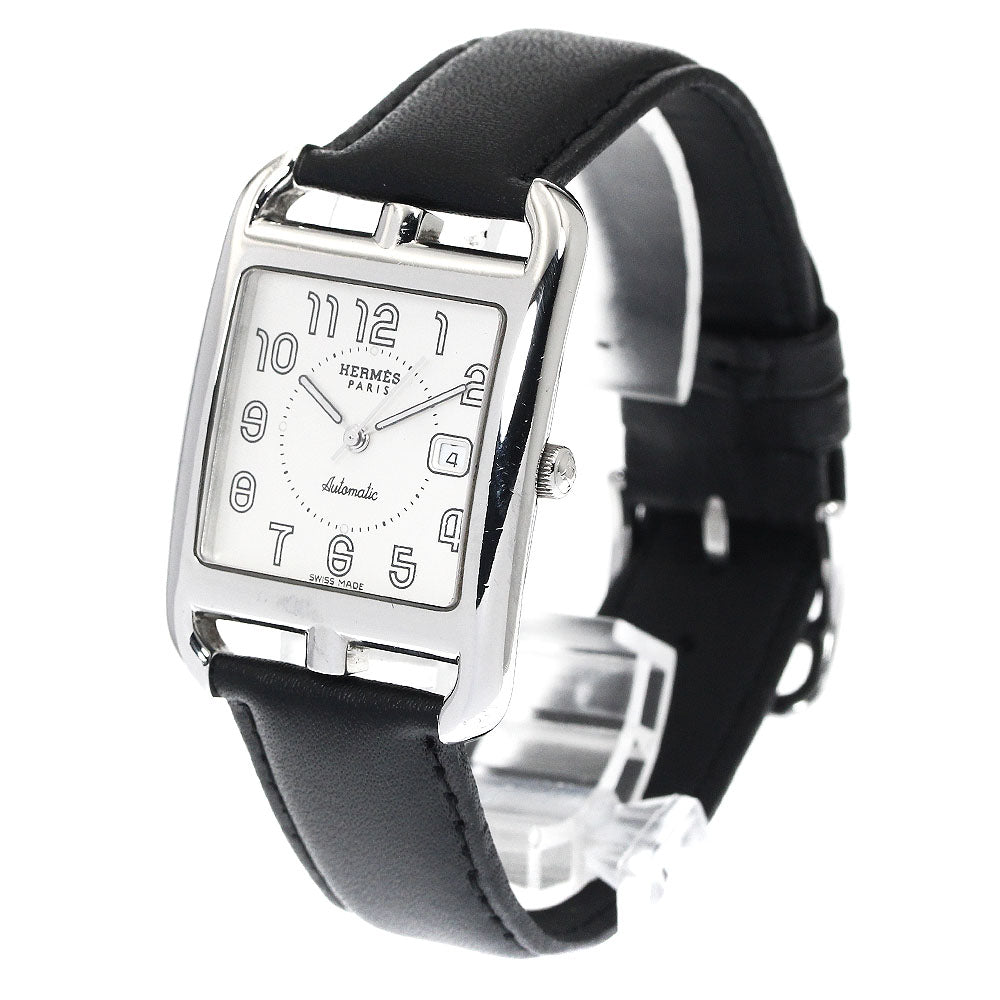 HERMES Cape Cod CC1.710 Double Tour Silver Dial Automatic Men's Watch_889281
