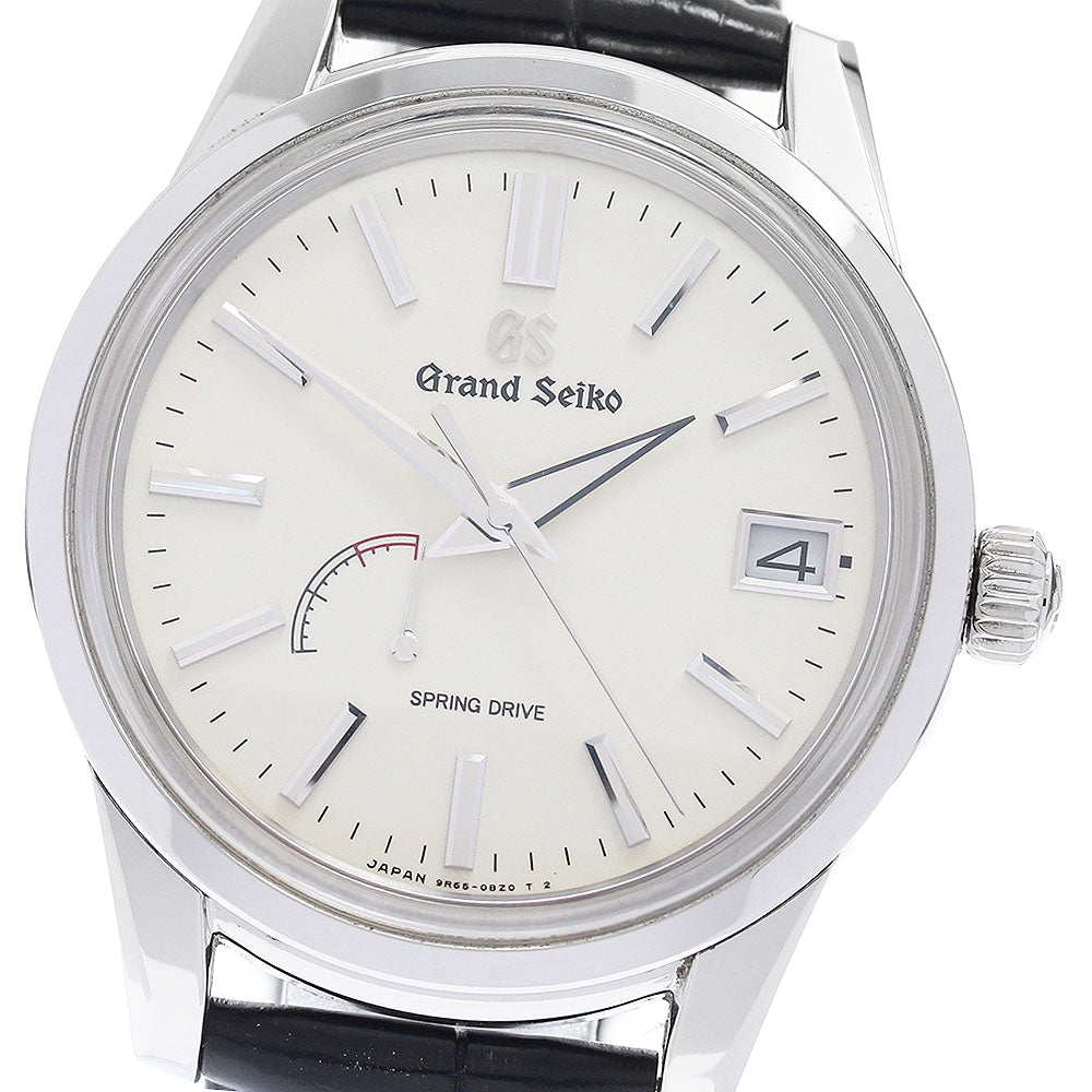 SEIKO GS Grand Seiko SBGA293/9R65-0BJ0 Power reserve beige Dial Spring drive Men's Watch_889313