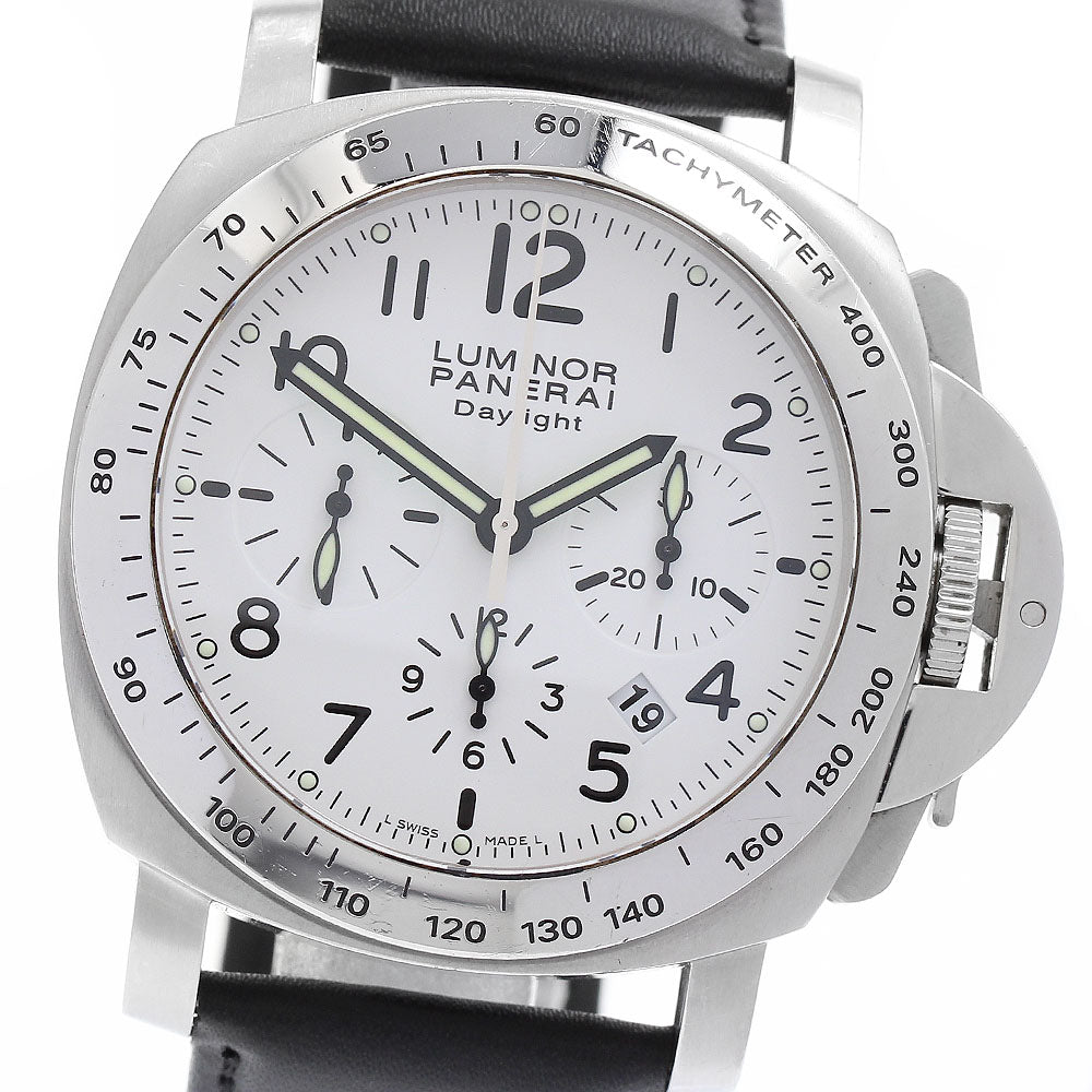 PANERAI Luminor Chronograph Daylight PAM00188 Date Automatic Men's Watch_889314