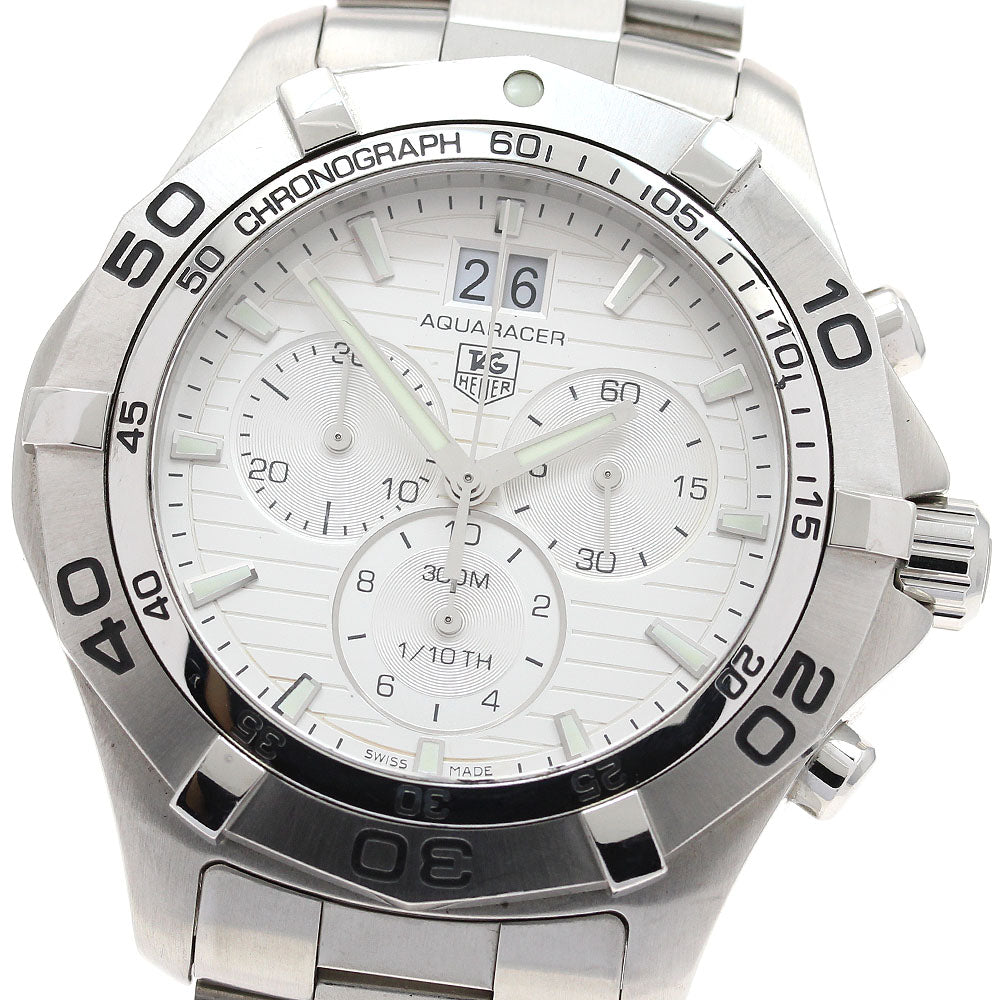 TAG HEUER Aqua racer CAF101F Chronograph Date Quartz Men's Watch_889319