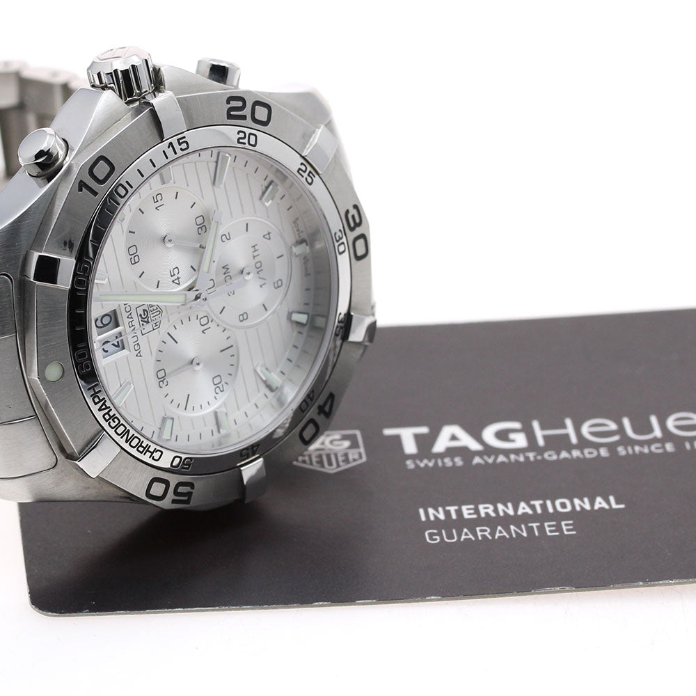 TAG HEUER Aqua racer CAF101F Chronograph Date Quartz Men's Watch_889319