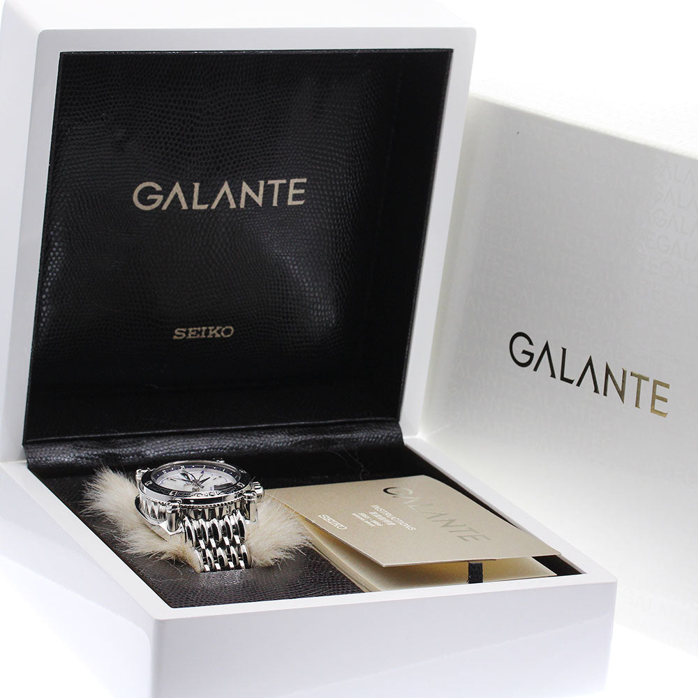 SEIKO Galante Premium Rose Series Artemis SBLA085/5R66-0BB0 White shell Dial Spring drive Men's Watch_889331