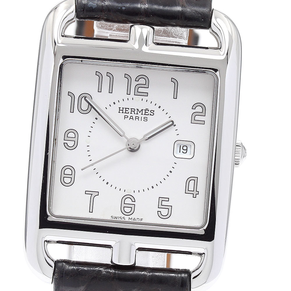 HERMES Cape Cod CC2.710 Silver Dial Quartz Men's Watch_889351