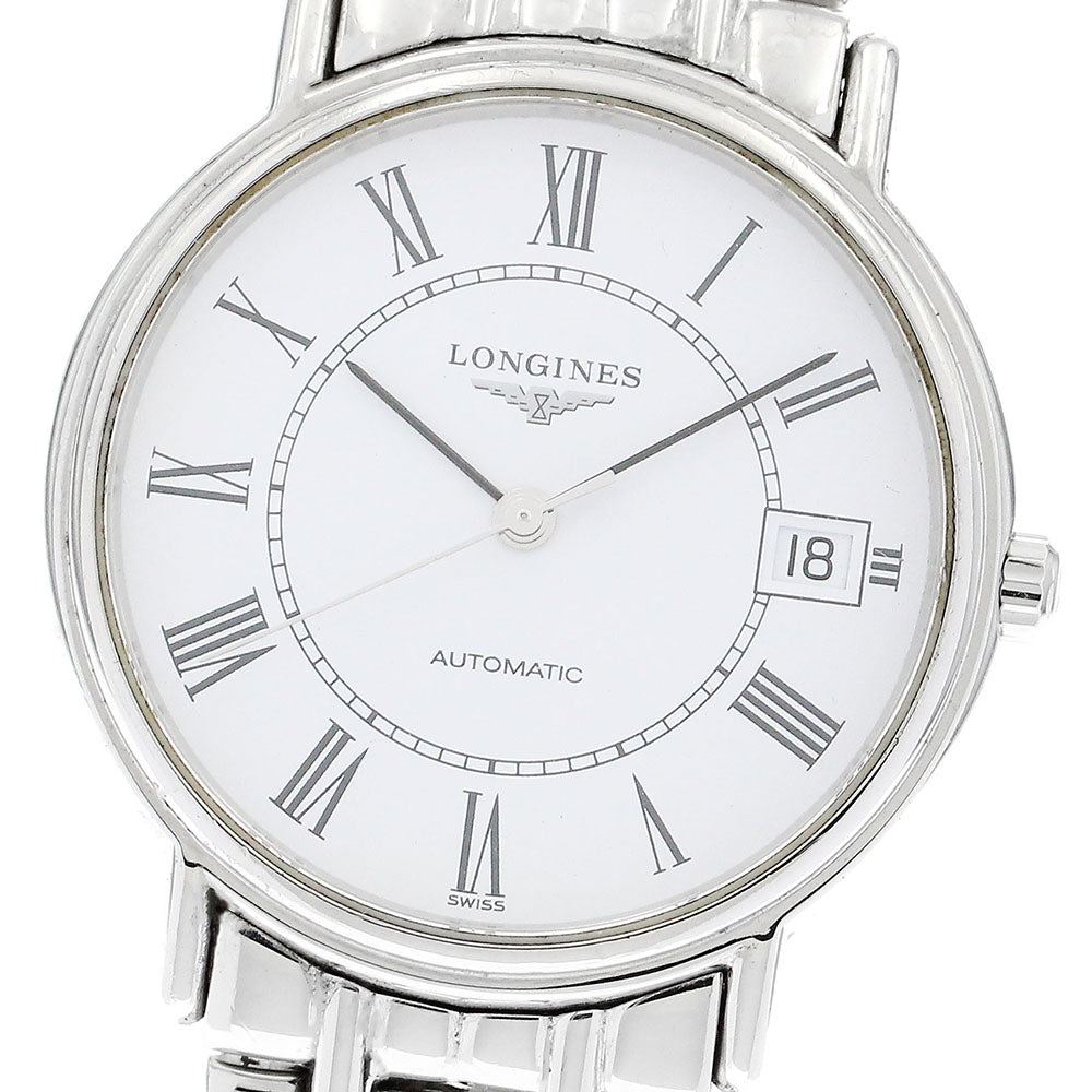 LONGINES Plaisance L4.821.4 Date White Dial Automatic Men's Watch_889406