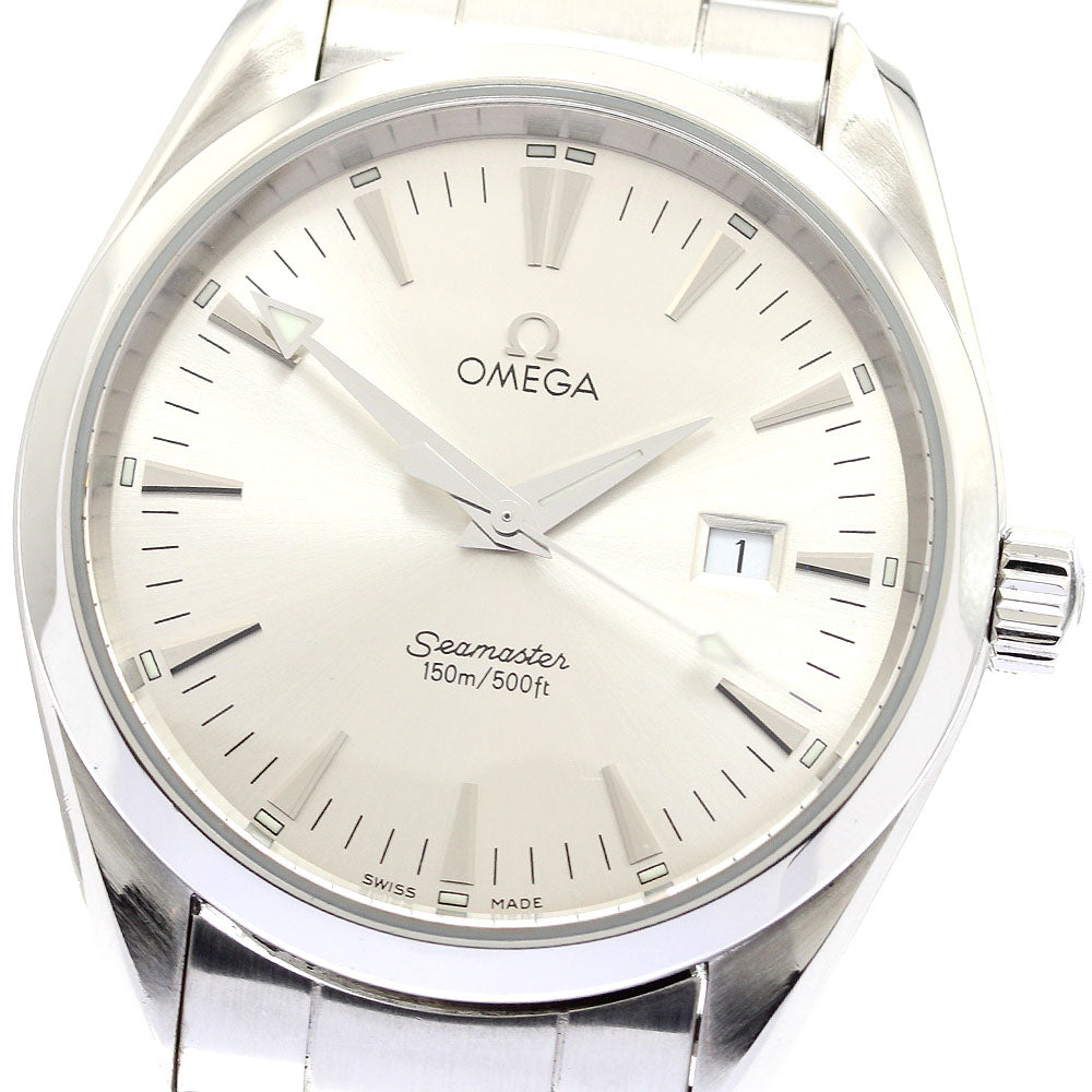 OMEGA Seamaster Aqua Terra 2517.30 Date Silver Dial Quartz Men's Watch_889425